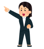 目標を設定するイラスト